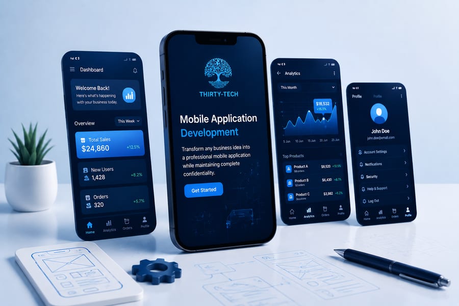 Mobile application development service